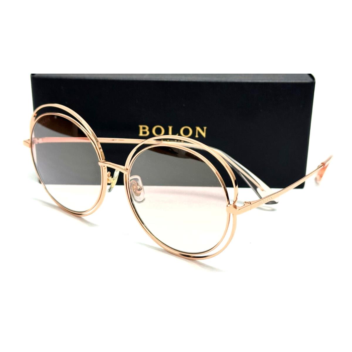 Bolon BL7036 B31 Rose Gold Frame/light Brown Lens 57mm Sunglasses