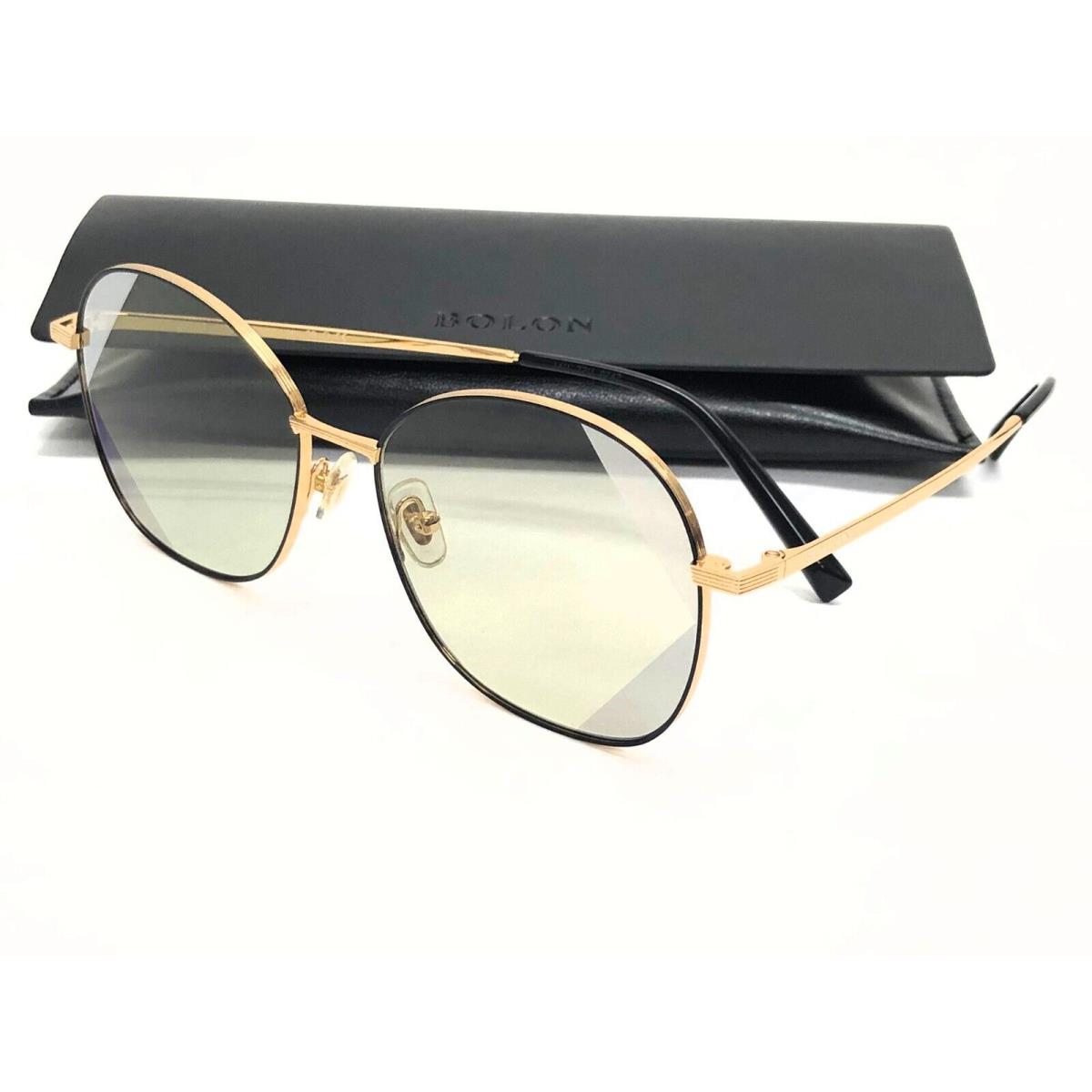 Bolon Sunglasses Beverly BL 7056 B12 56 Gold Black Gray