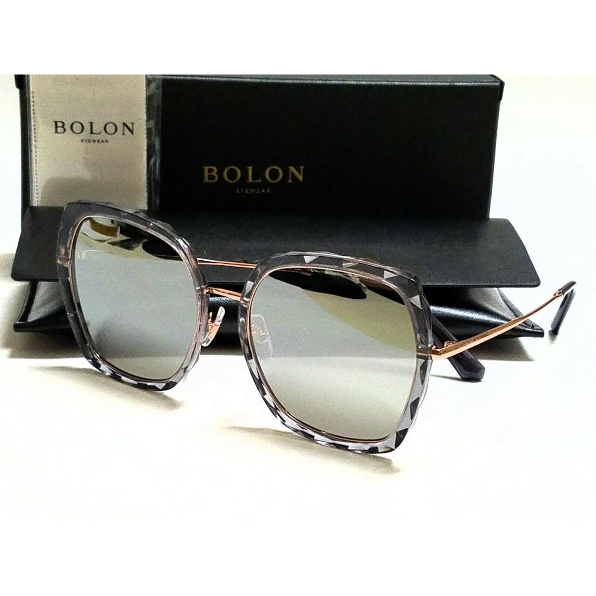 Bolon BL6083 D11 Transparent Gray Rose Gold/silver Mirror Polarized