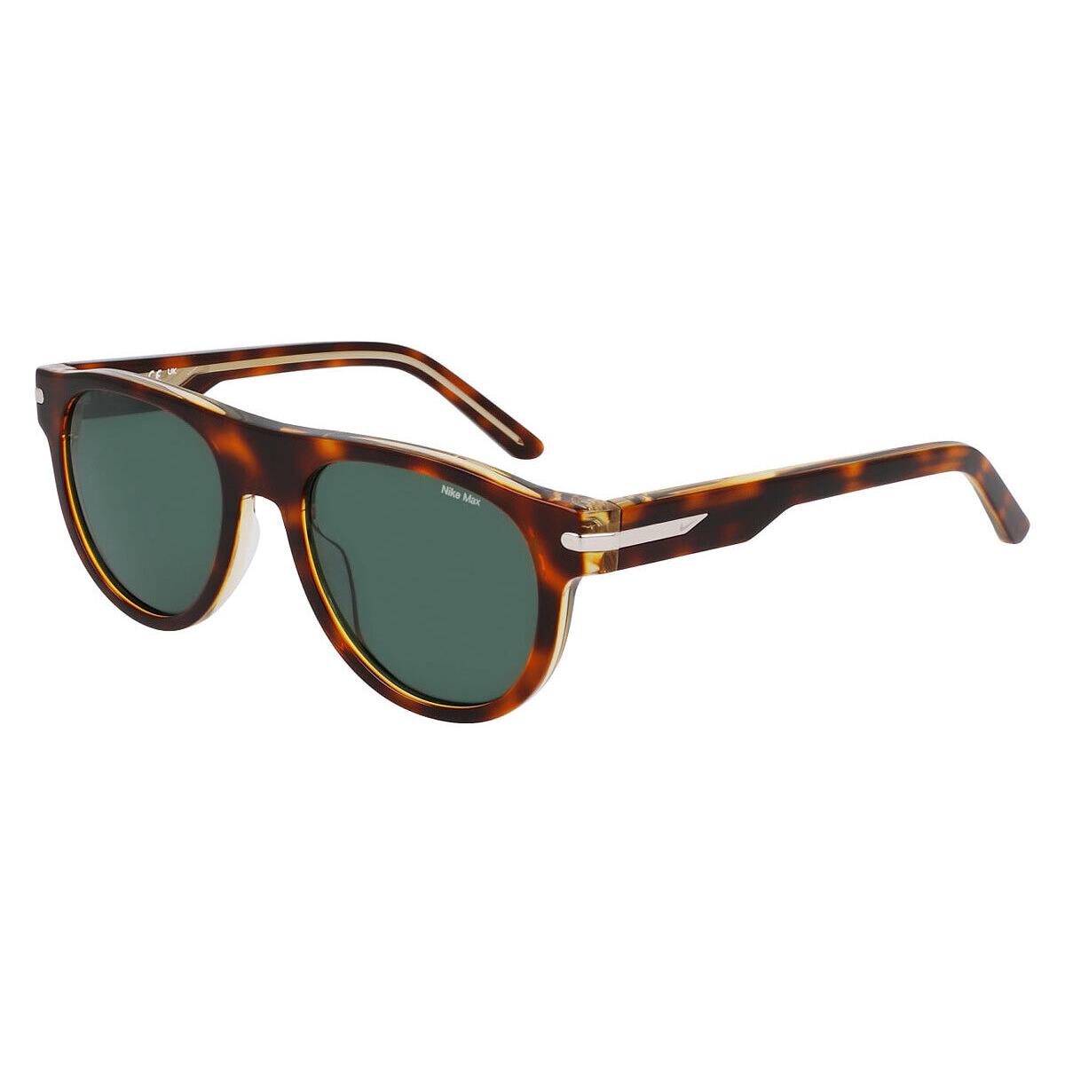 Nike Crescent Iii EV24019 Sunglasses Unisex Tortoise 52mm - Frame: Tortoise, Lens: Green