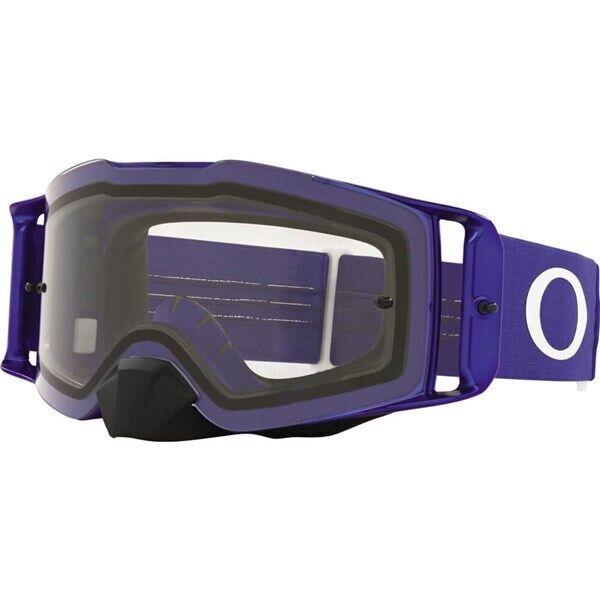 Oakley Front Line MX Goggles Blue/clear