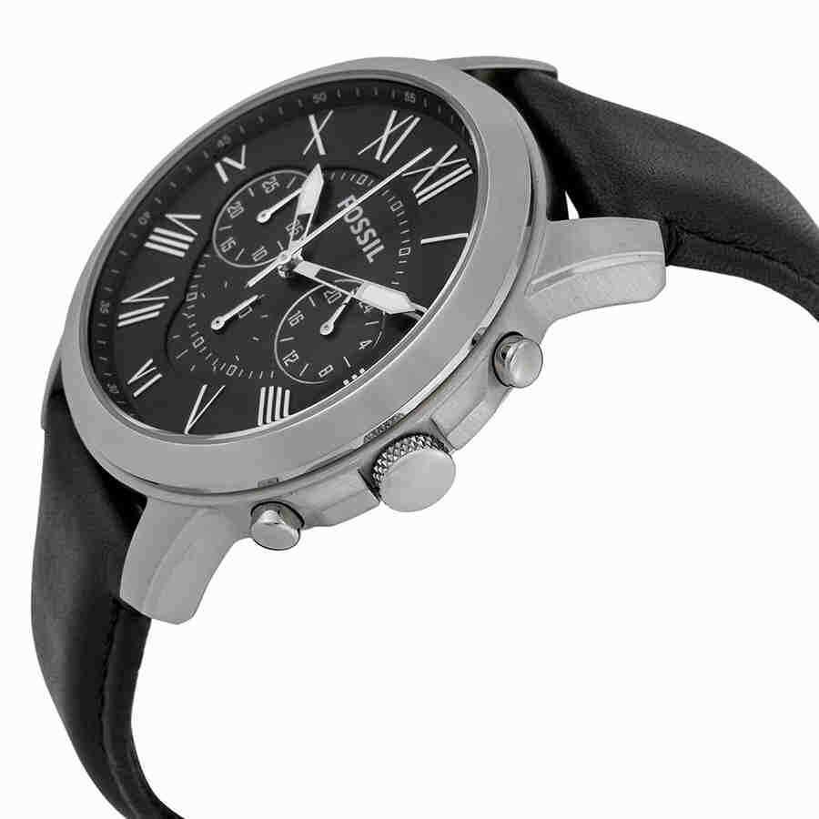 FSFS4812 Fossil Grant Chronograph Leather Men`s Watch Multiple Colors