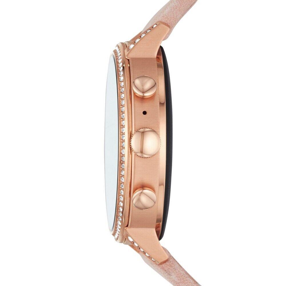 Fossil Gen 4 Smartwatch Venture HR 40mm - Rose Gold-tone with Blush Leather - Blush, Band: Pink