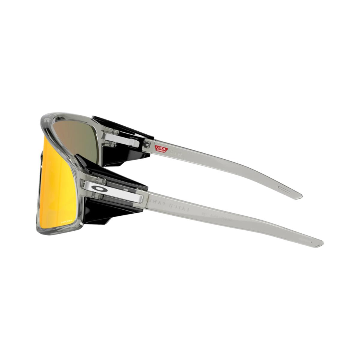 Oakley OO9404 Latch Panel Sunglasses - Grey Ink Frame Prizm Ruby Lens