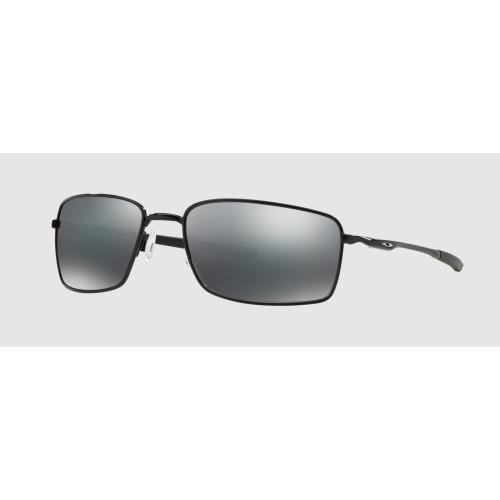 Oakley Square Wire Sunglasses Polished Black/black Iridium OO4075-01