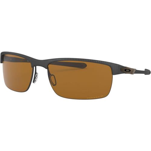 Oakley Sunglasses Carbon Blade Matte Carbon Fiber W/prizm Tungsten Pol OO9174-10