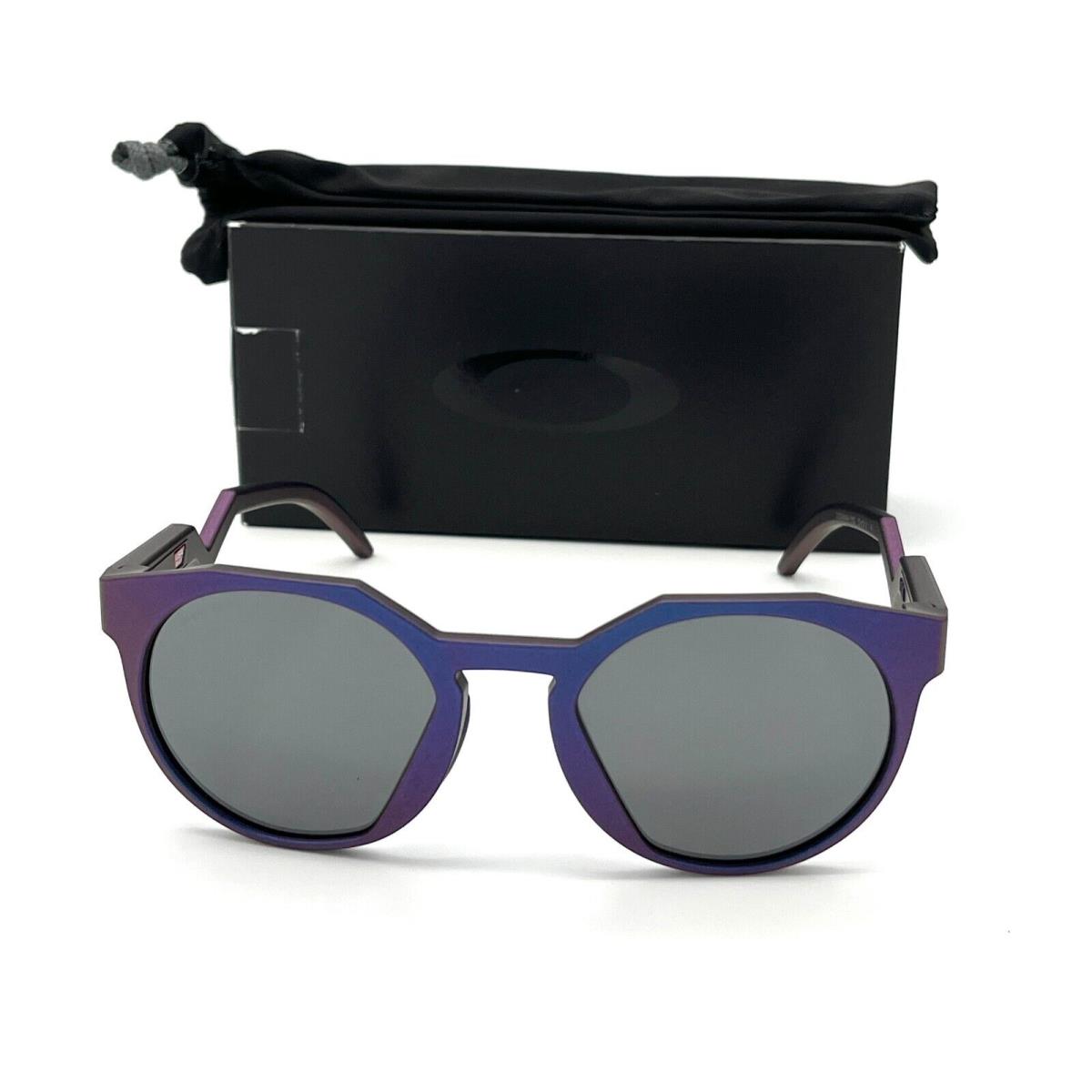 Oakley Hstn A OO9464-16 Matte Cyan/purple / Prizm Black 52mm Sunglasses