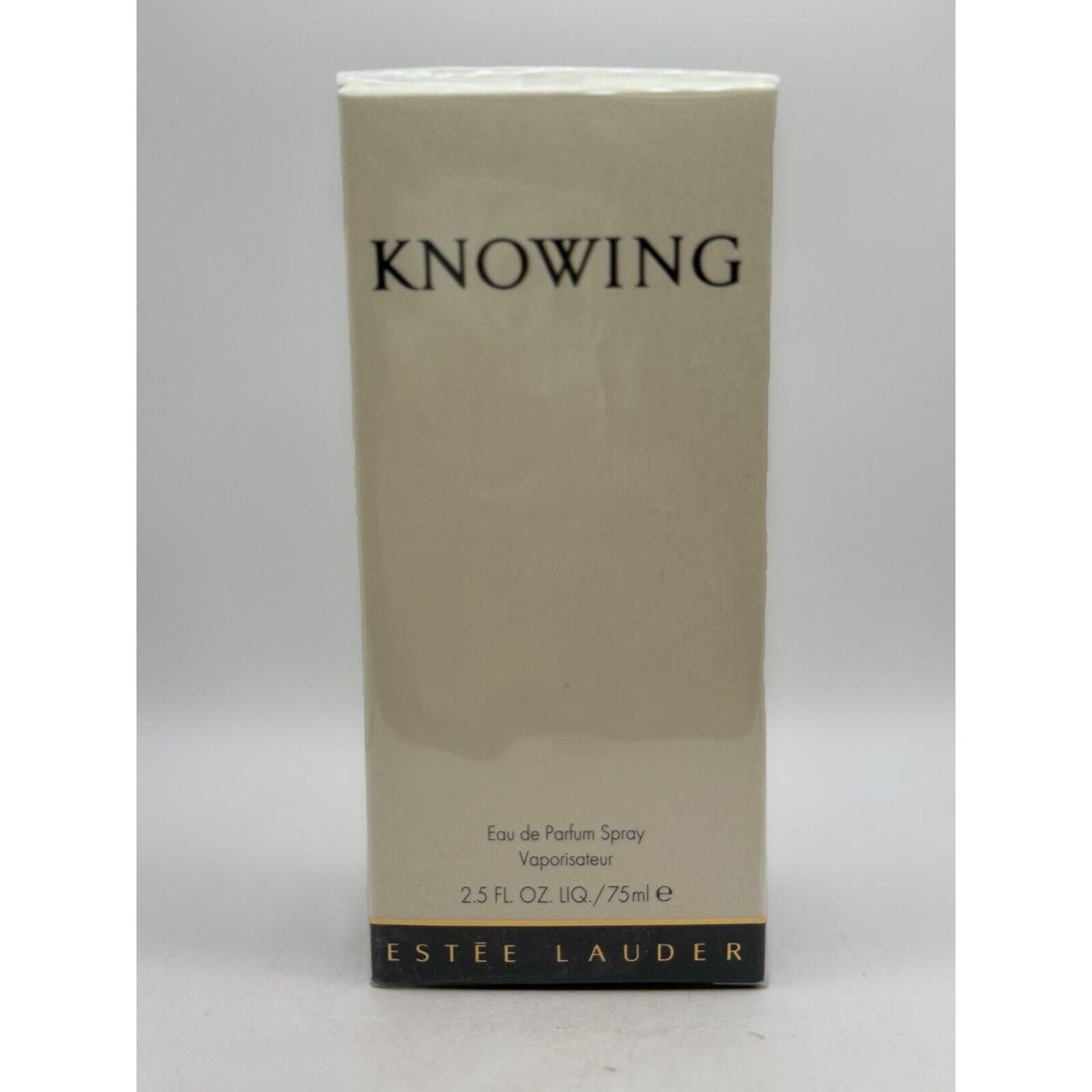 Knowing BY Estee Lauder 75ML Edp Spray