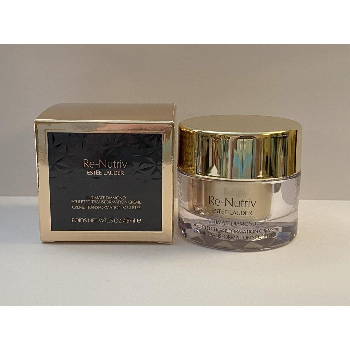 Estee Lauder Re-nutriv Ultimate Diamond Sculpted Transformation Creme 0.5Oz/15ml