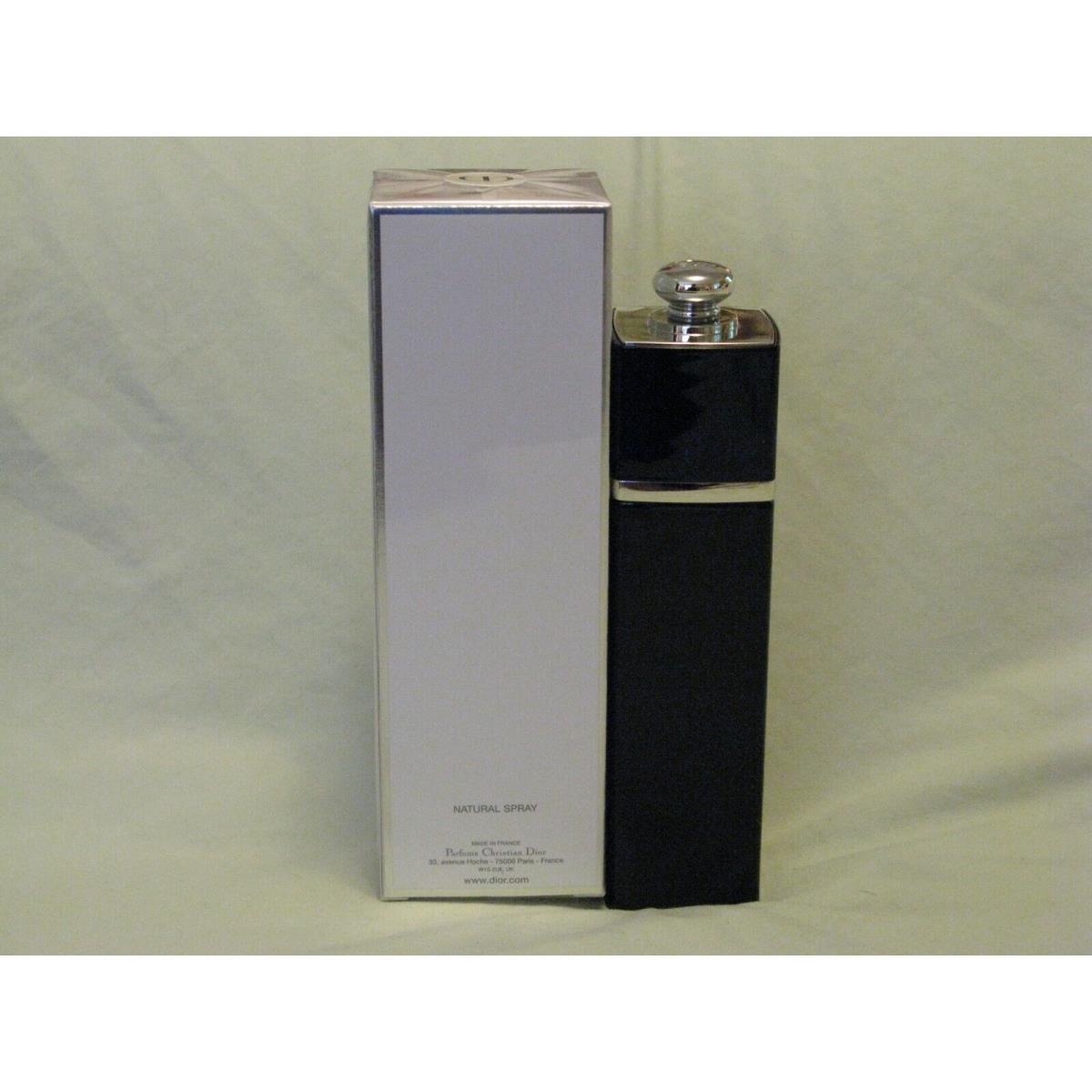 Dior `addict` Edp Perfume Spray 3.4oz Full Sz Glass Bottle