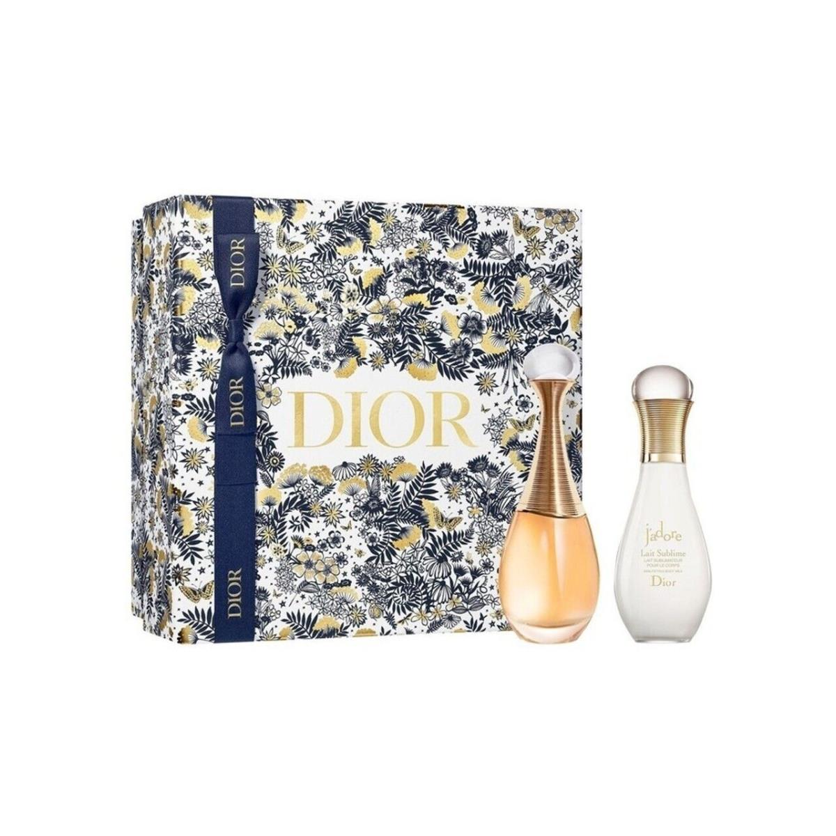 Dior J`adore 2PC Gift Set For Women - 1.7 OZ Edp + 2.5OZ Body Milk