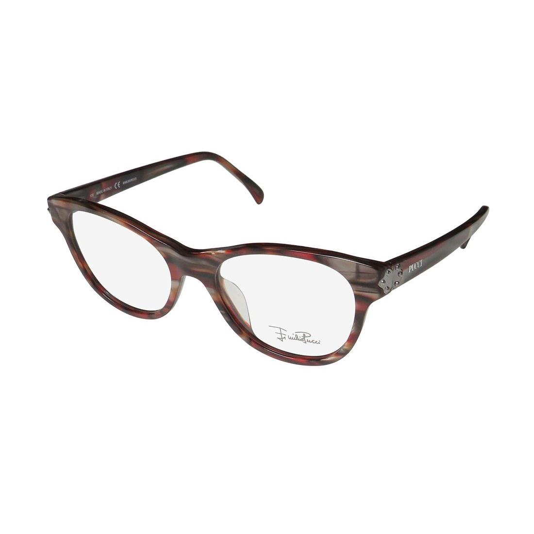 Emilio Pucci 2677 Cat Eye Shape Lenses Italian Fashion Eyeglass Frame/eyewear