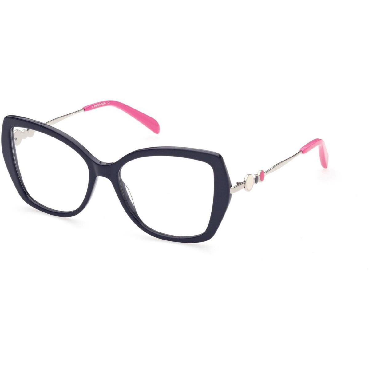 Emilio Pucci EP 5191 EP5191 Shiny Blue 090 Eyeglasses