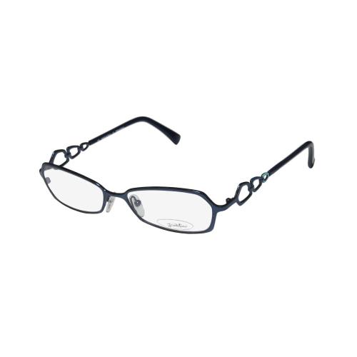 Emilio Pucci 2116 Popular Shape Sophisticated Eyeglass Frame/glasses/eyewear Dark Blue / Purple