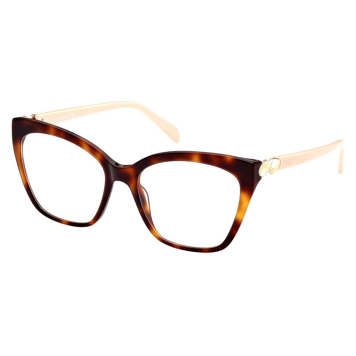 Emilio Pucci EP5195 Eyeglasses Women Square 54mm