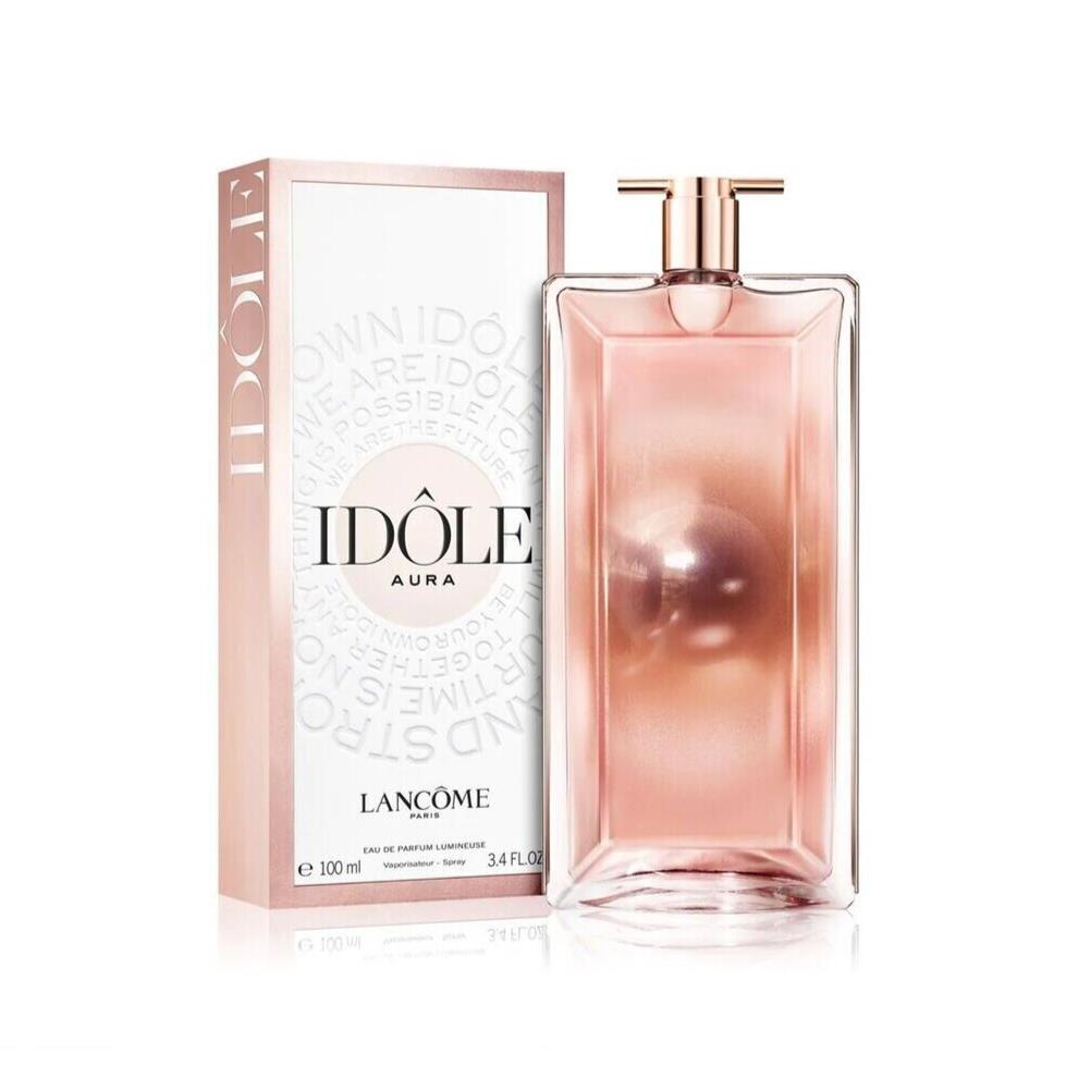 Idole Aura by Lancome Eau de Parfum Lumineuse Spray For Women 3.4 oz