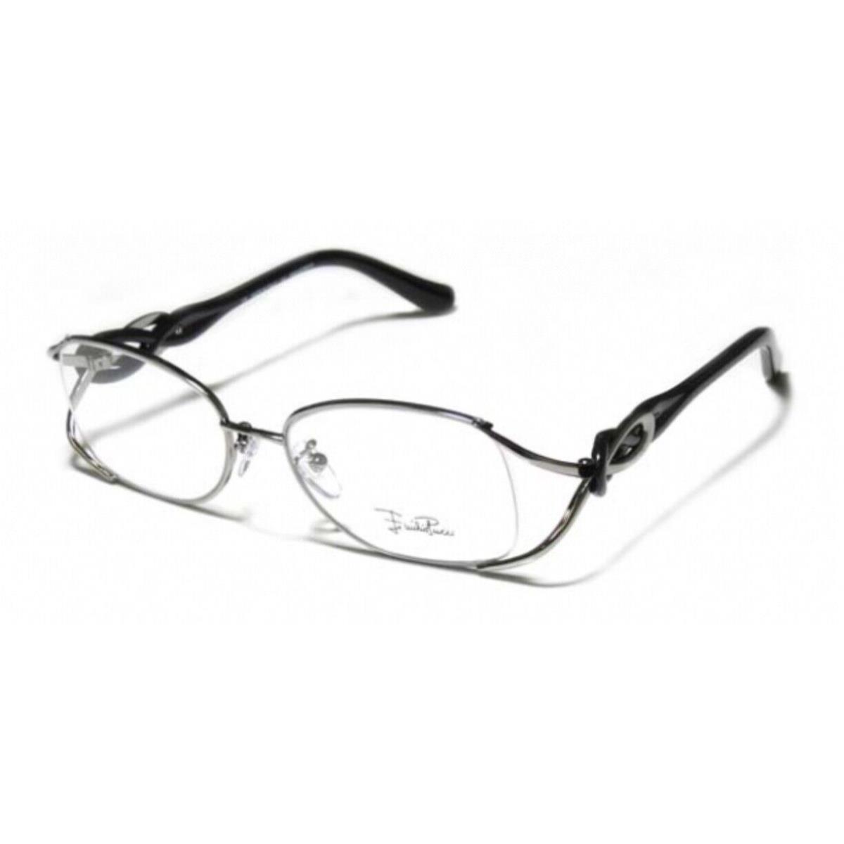 Emilio Pucci EP2121 045 Italy Gunmetal/black Polished Eyeglasses Frame 51-17-125