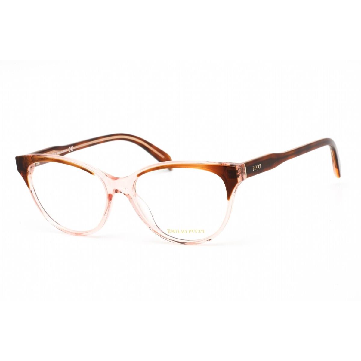 Emilio Pucci EP5165-074-54 Eyeglasses Size 54mm 16mm 140mm Pink Women