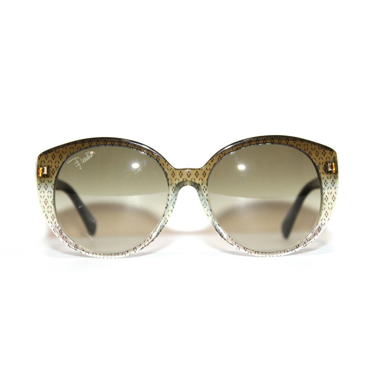 Emilio Pucci EP736S 313 Brown Gray Sunglasses 56-18-135 MM Italy - Frame: Brown, Lens: Gray