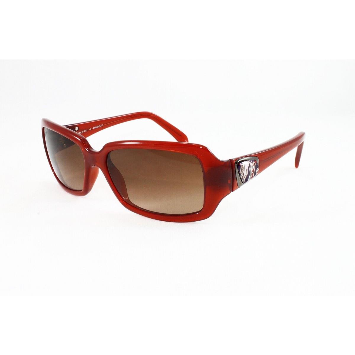 Emilio Pucci Sunglasses Women`s Fashion EP693S 623 Cherry 56mm Brown Lens