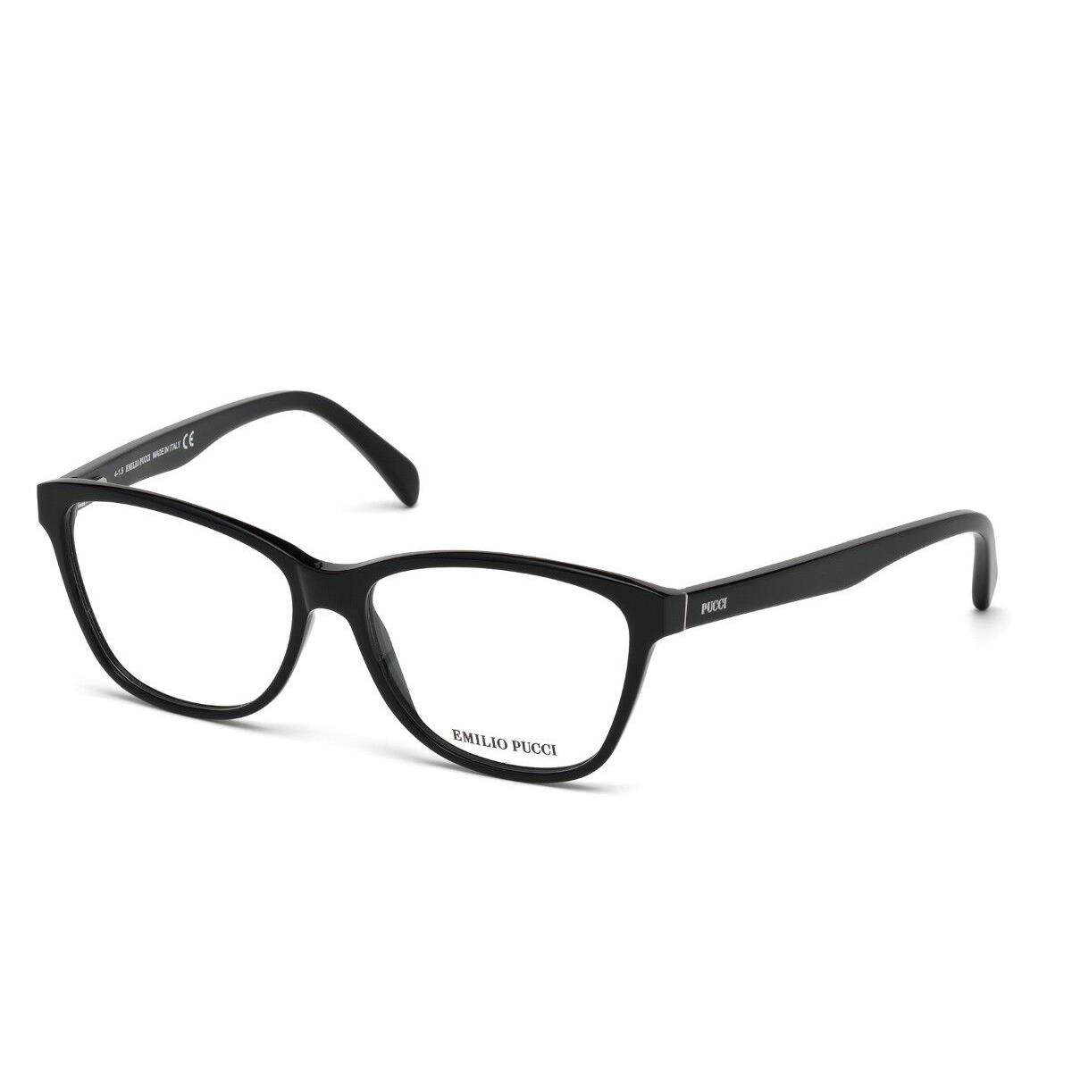 Emilio Pucci Eyeglasses EP 5024 001 Shiny Black 54 mm EP5024 - Frame: Shiny Black