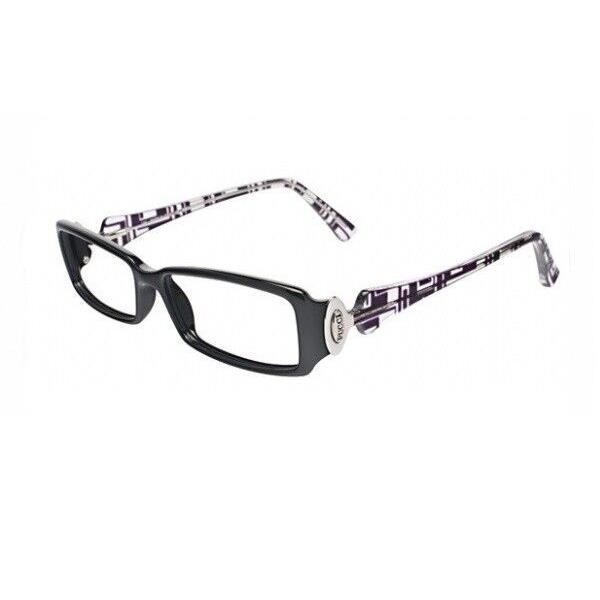 Emilio Pucci Eyeglasses EP2609 001 52mm Black / Demo Lens