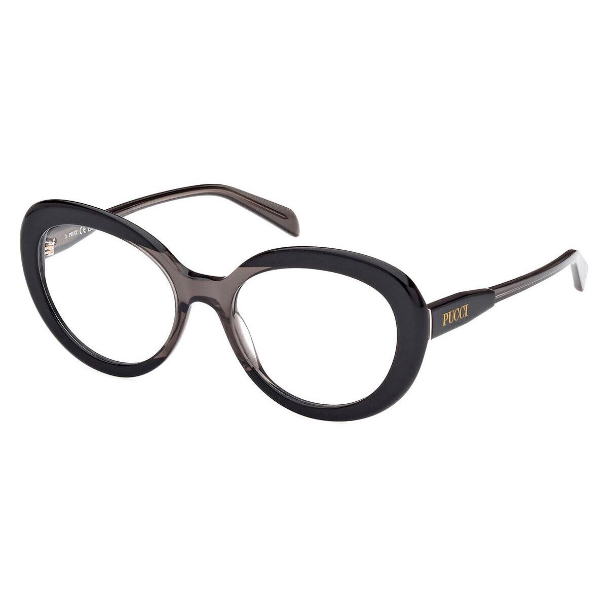 Emilio Pucci EP5232 Eyeglasses Women Black/other 53mm - Frame: Black/Other, Lens: Demo