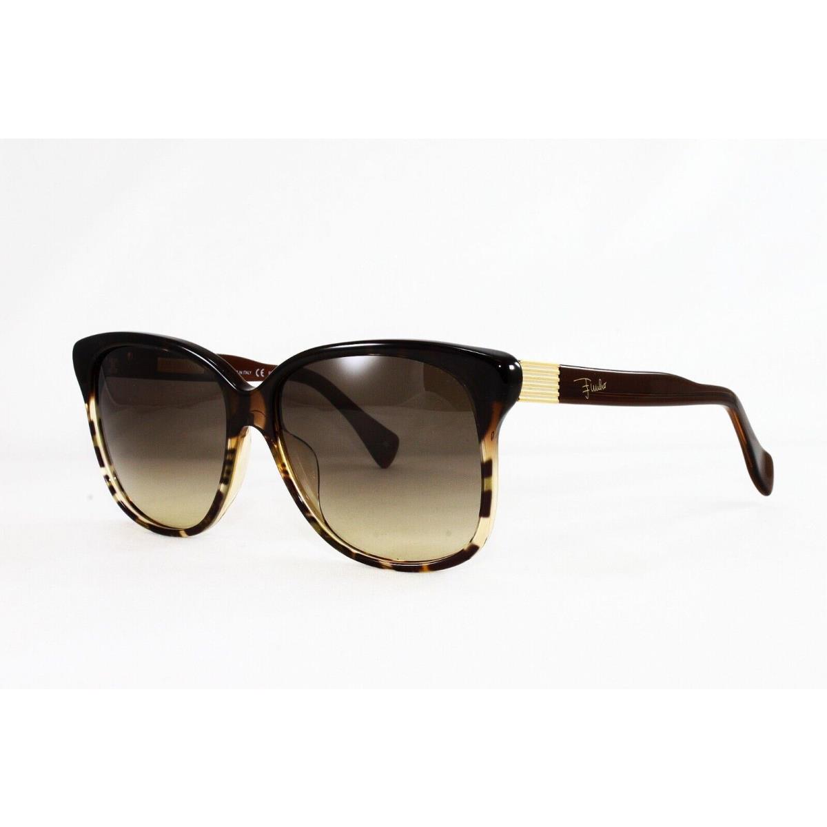 Emilio Pucci Sunglasses Women`s EP728S 236 Griffin On Brown Gradient 57mm