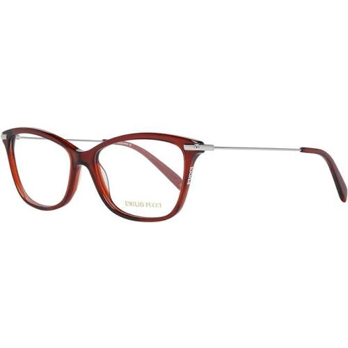 Emilio Pucci EP5083 066 Red Cat Eye 54-15-140mm Full Rim Women`s Eyeglasses