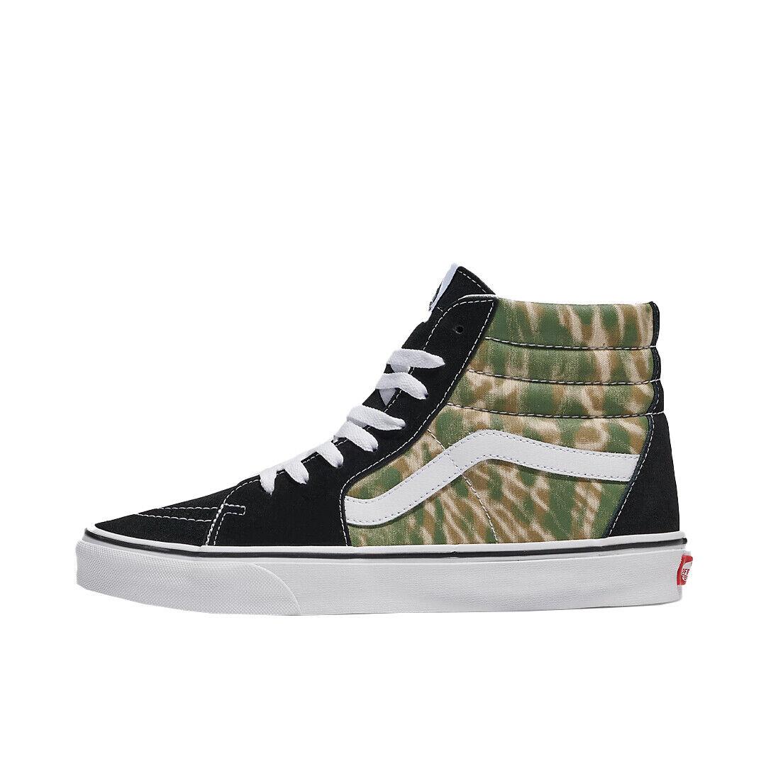 Vans SK8-Hi Woodland Wash Sneakers Black Skate Shoes