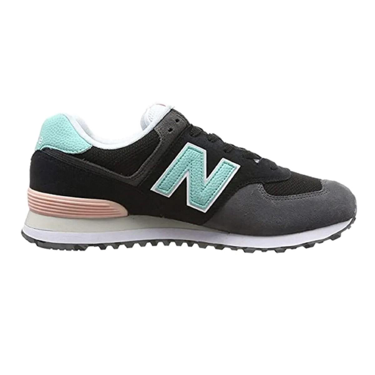 New Balance Men`s ML574UJC Classic Traditionnels Black/light Tidepool