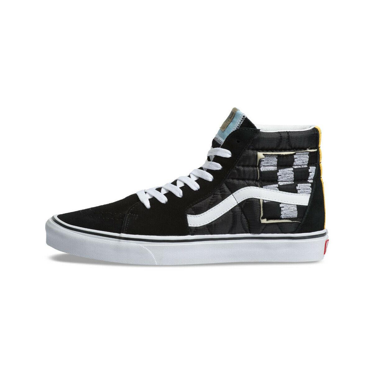 Vans Mixed Quilting Sk8-Hi Shoes