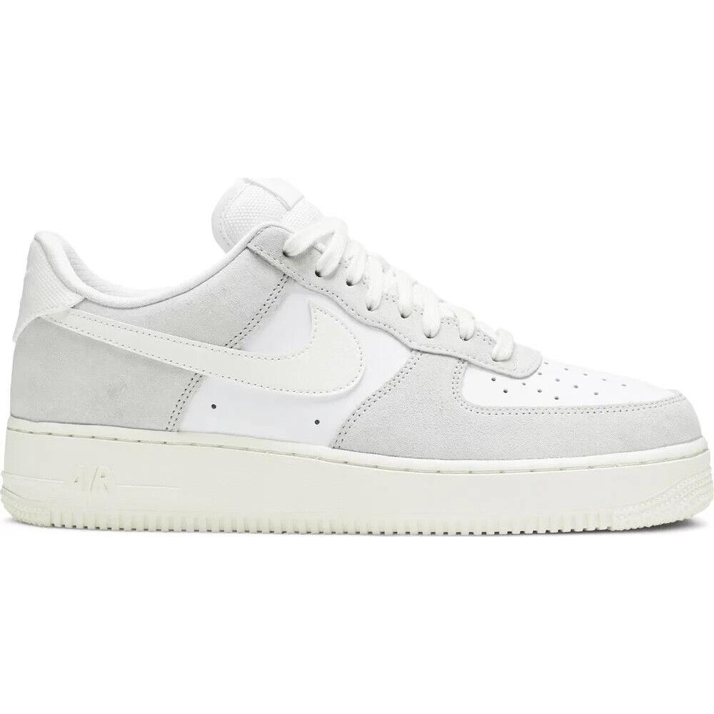 Nike Air Force 1 Low Sail White Platinum Sail CW7584-100 Men`s Sizes - White/Platinum Tint/Sail