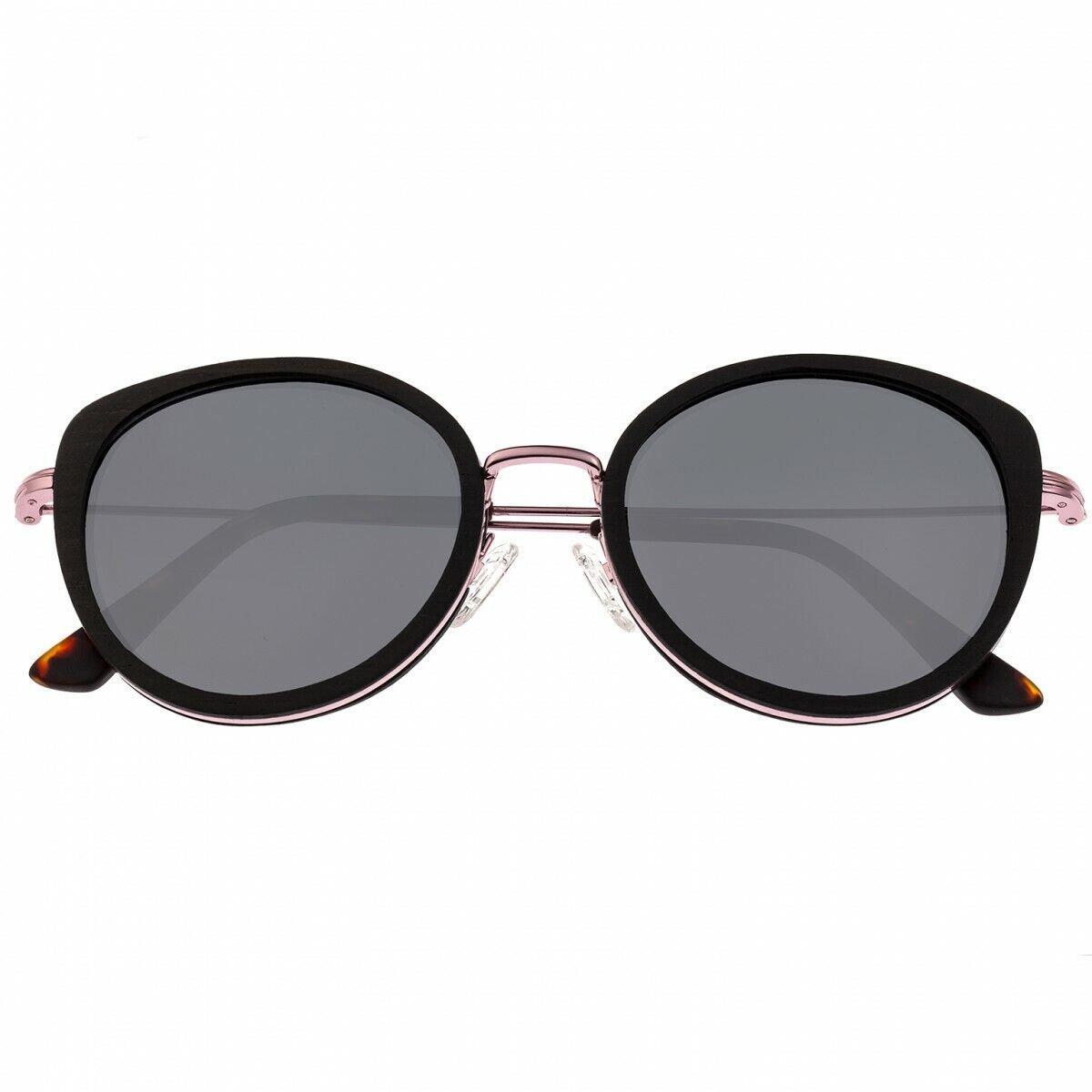 Earth Wood Oreti Polarized Sunglasses - Espresso/black - Frame: Pink, Lens: Black