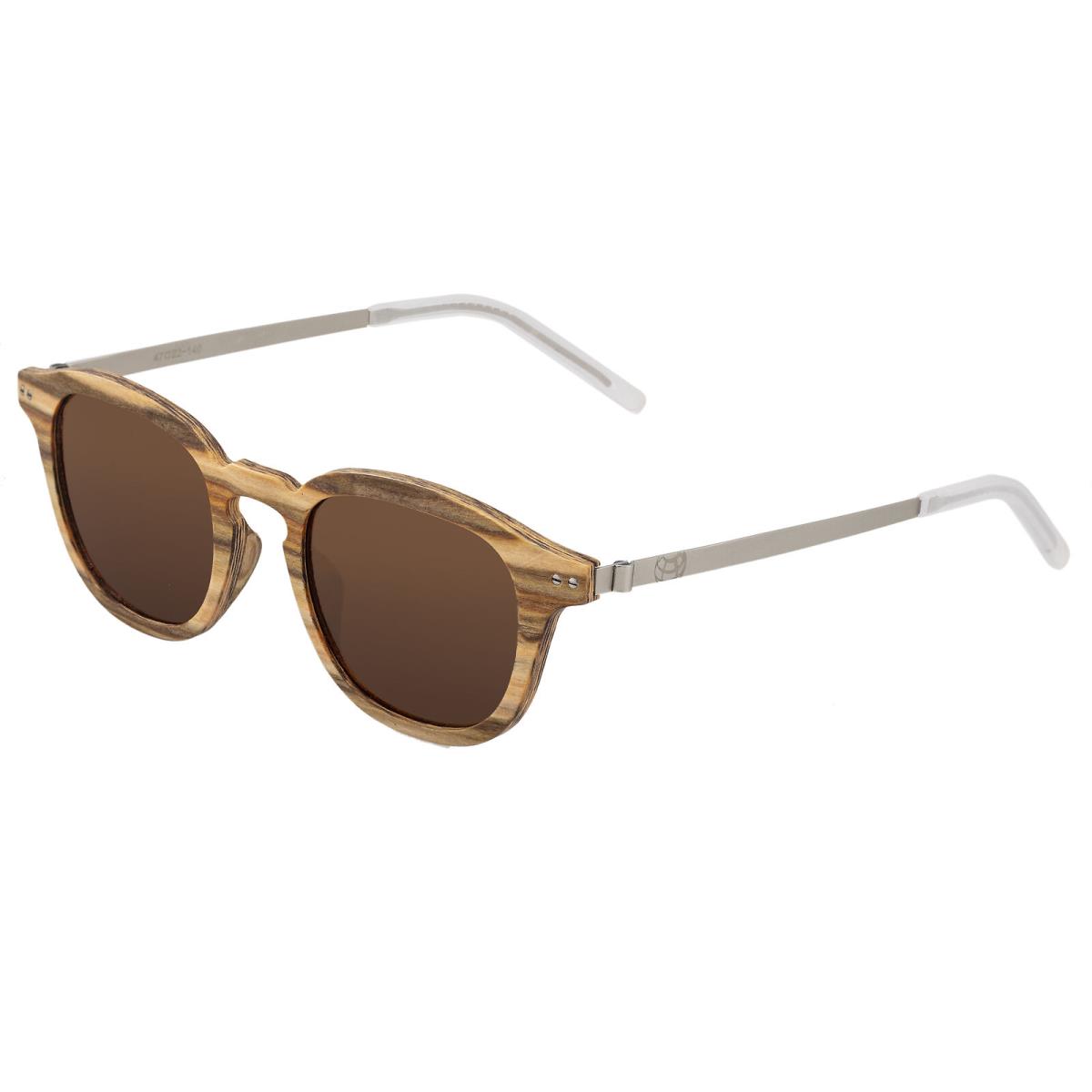 Earth Wood Kavaja Polarized Sunglasses - Apple Wood/brown