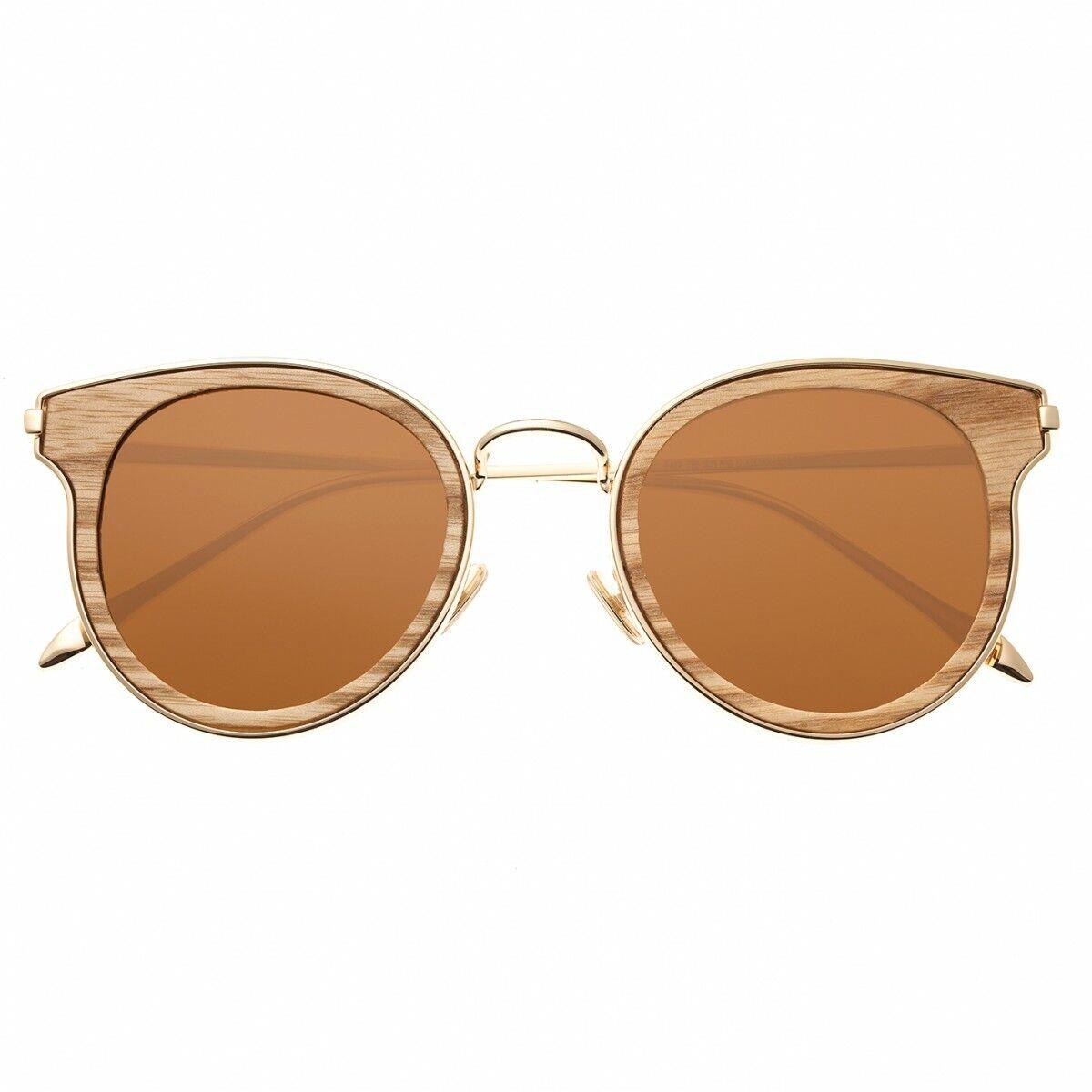 Earth Wood Derawan Polarized Sunglasses - Walnut/brown