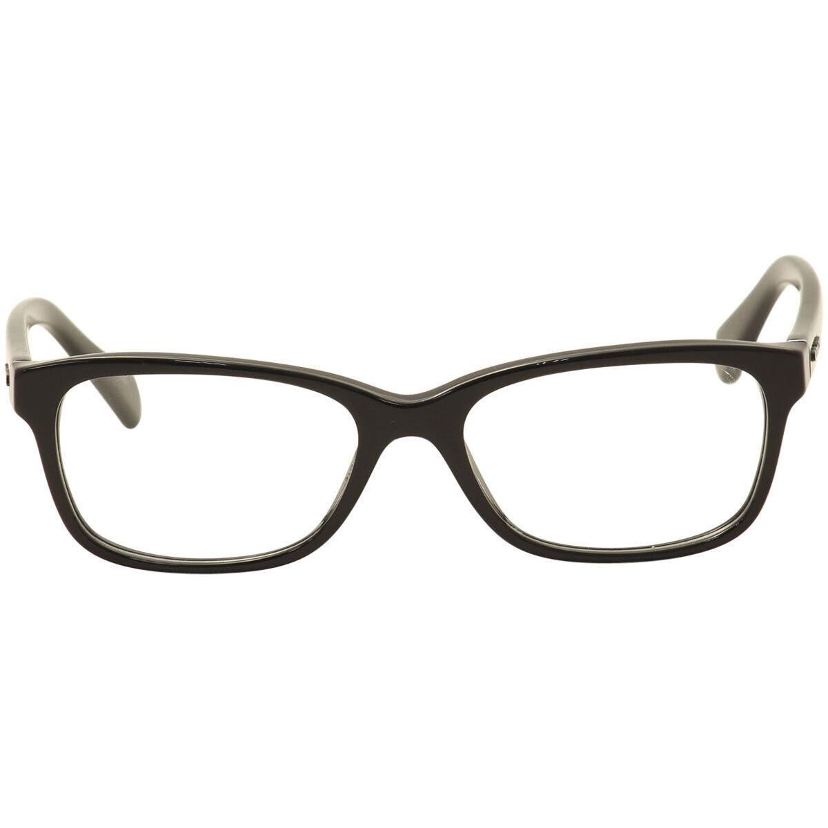 Coach Women`s Eyeglasses HC6089 HC/6089 5002 Black Full Rim Optical Frame 51mm