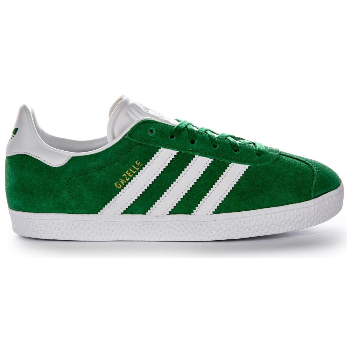 Adidas Gazelle 90s Retro Suede Mens Sneakers Green Juniors US 6 - 13 - GREEN