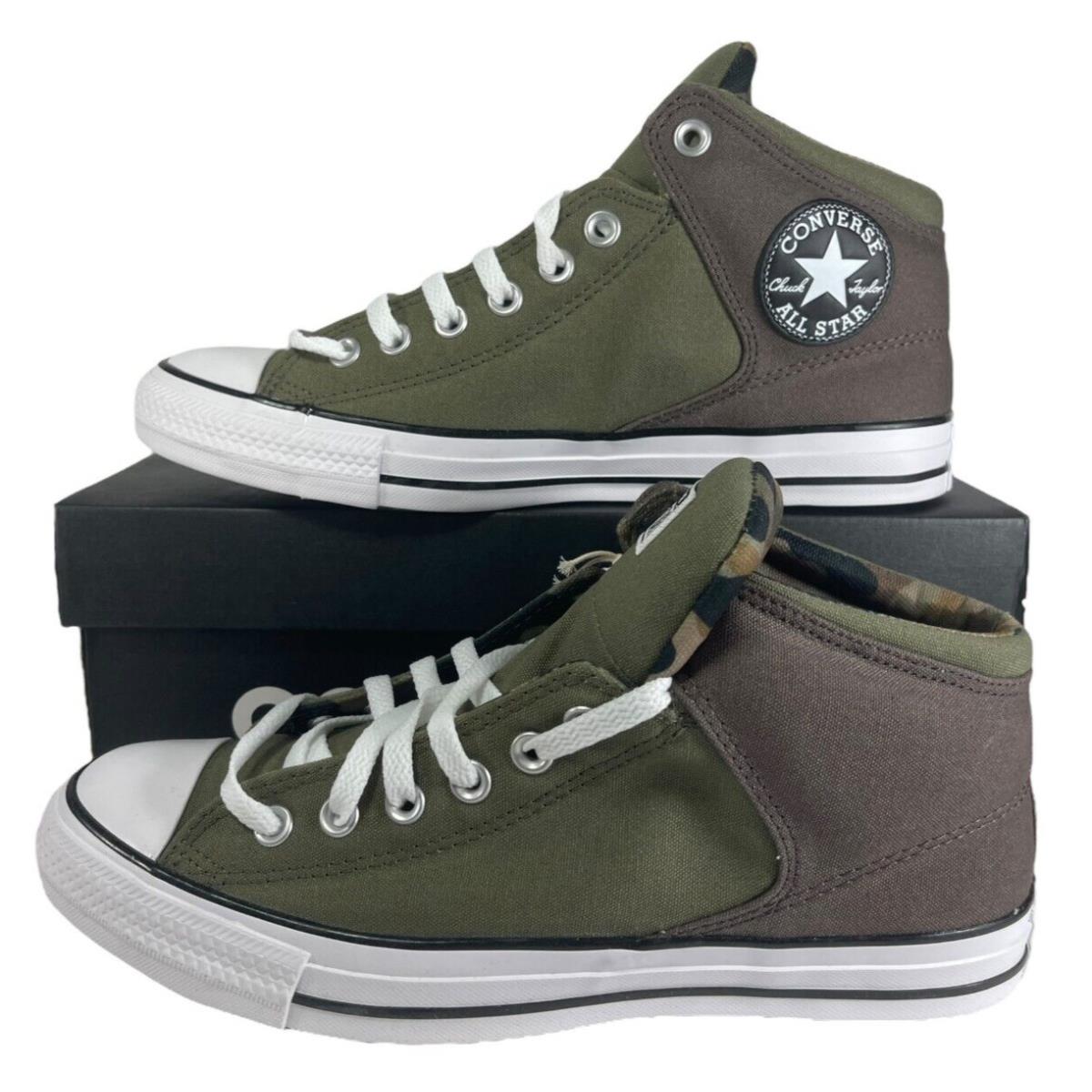 Converse Chuck Taylor Ctas High Street Mid Utility Green Sneaker A01685F 9 Men