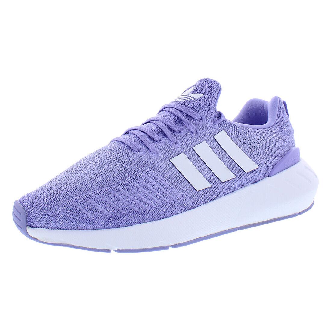 Adidas Originals Swift Run 22 Womens Shoes - Light Purple/Cloud White/Dust Purple, Main: Purple