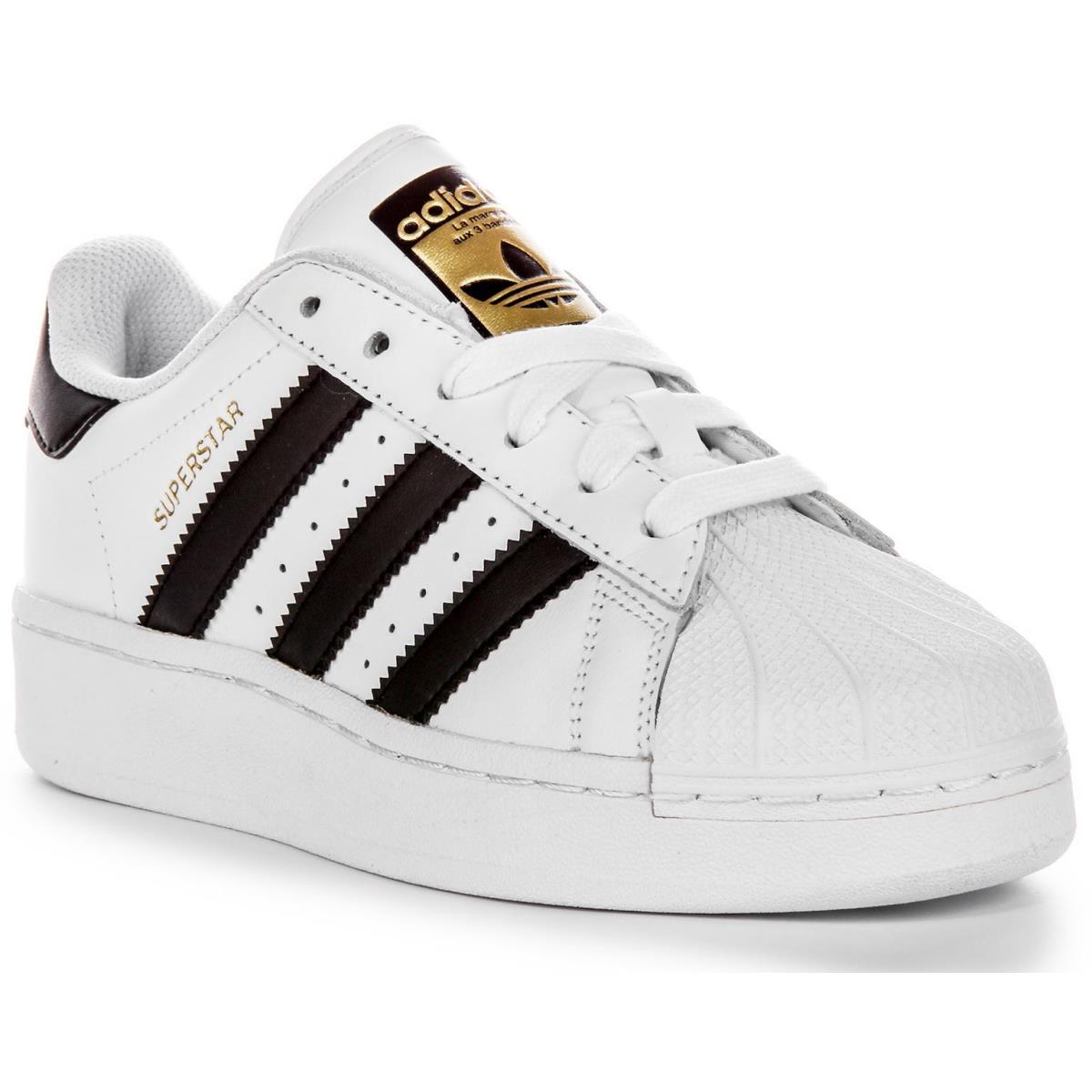 Adidas Superstar Xlg J Retro Classic Platform Mens Trainer White Black US 6 - 13 - WHITE BLACK