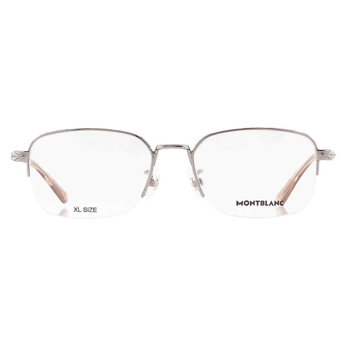 Montblanc Demo Rectangular Men`s Eyeglasses MB0269OA 003 54 MB0269OA 003 54