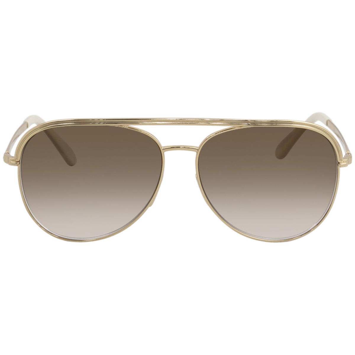 Elie Saab Women`s ES012S ES/012/S 01Q/VU Gold Fashion Pilot Sunglasses 60mm