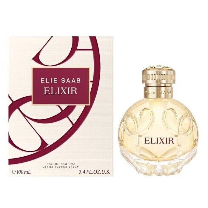 2023 - Elixir BY Elie SAAB-EDP-SPRAY-3.4 OZ-100ML-AUTHENTIC-MADE IN Italy