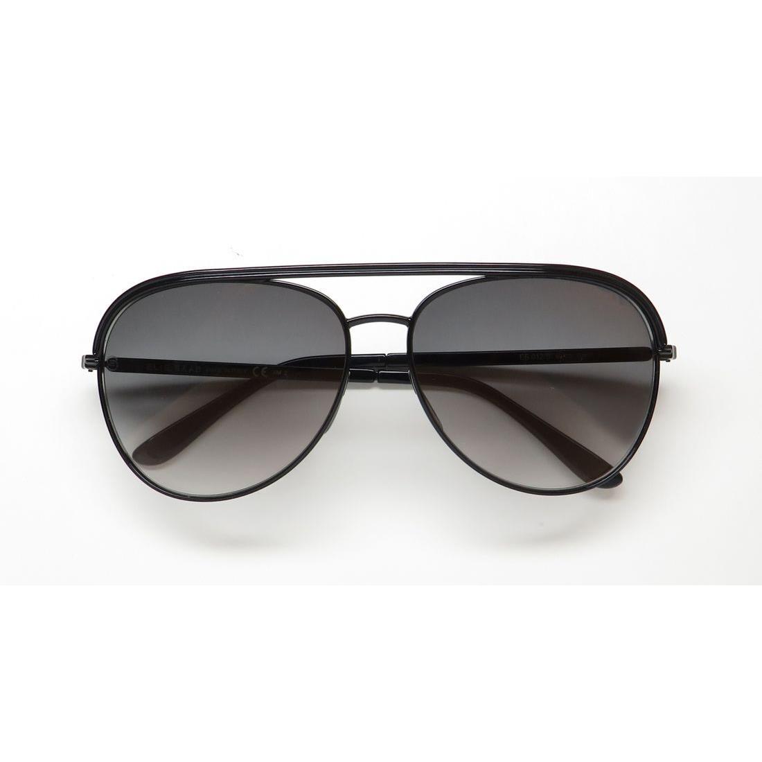 Elie Saab 012/S Sunglasses Full-rim 60-14-140 Black 807/5B Metal Plastic