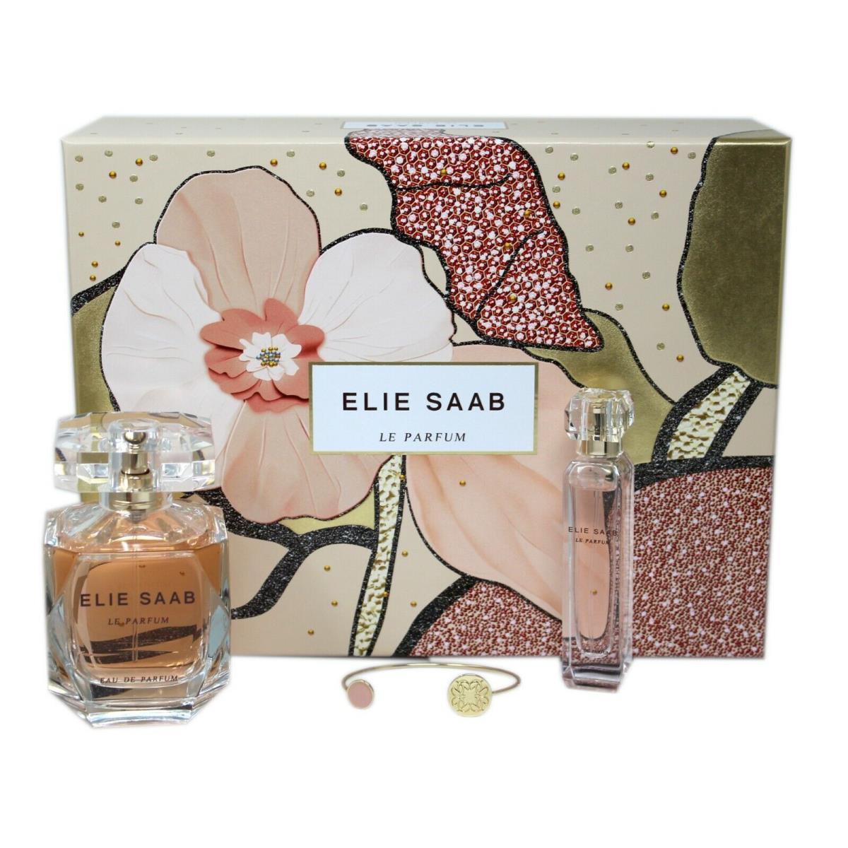 Elie Saab LE Parfum 3 Piece Gift Sets Eau DE Parfum Spray 90 ML/3 Oz. EL3018150