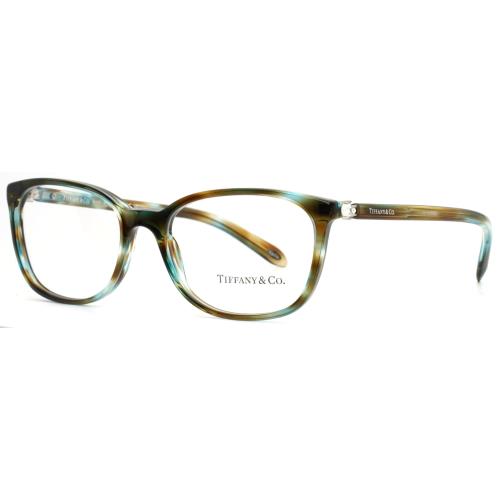 Tiffany CO TF2109 HB 8134 Havana Blue Womens Eyeglasses 53-17-140 B:38 G