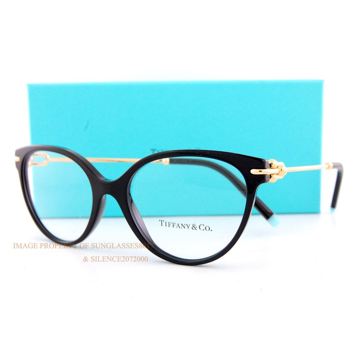 Tiffany Co. Eyeglass Frames TF 2217 8001 Black 53mm Women