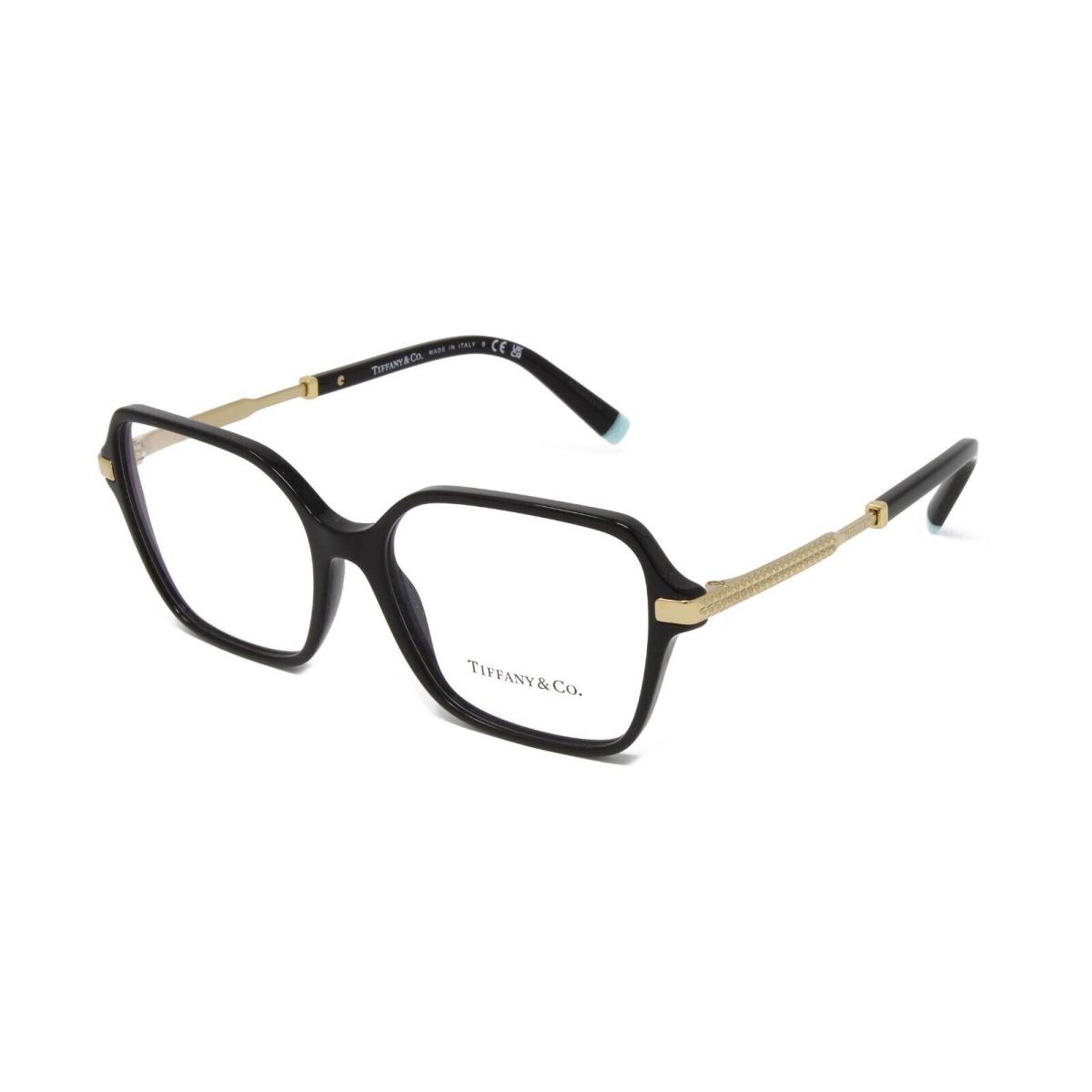 Tiffany Co. Eyeglasses Women`s Square Frame TF2222 8001 Black 54mm