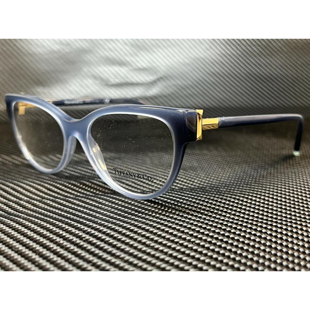 Tiffany TF2196 8307 Blue Oval Round Women`s Eyeglasses 52 mm